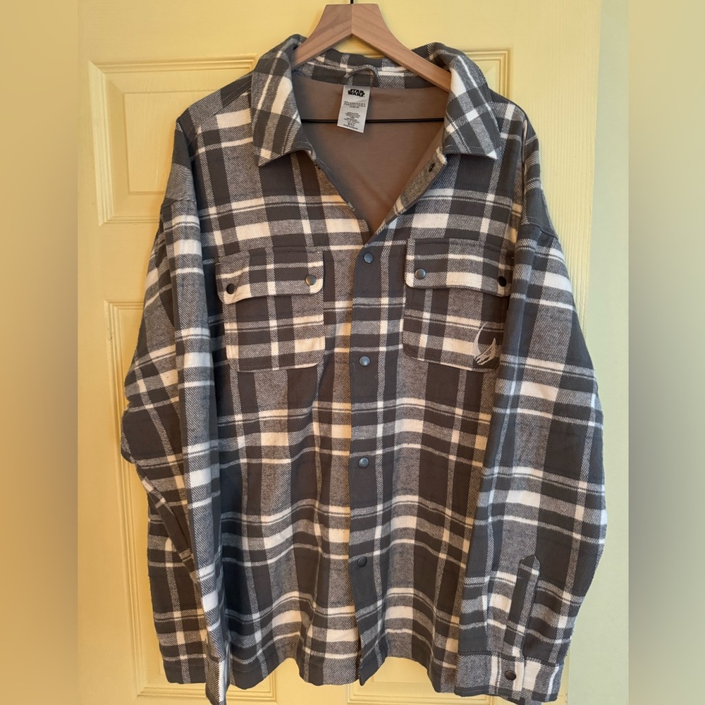 Star Wars The Mandalorian Concept Art Adult Flannel 100% Organic Cotton